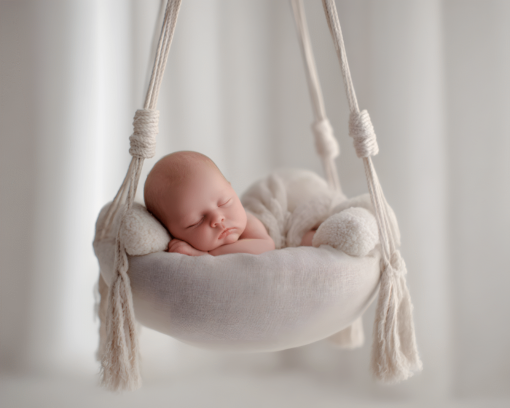 Newborn photography session in Windsor Ontario