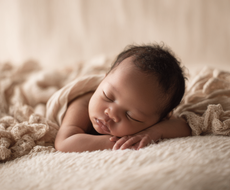 Newborn photography session in Windsor Ontario