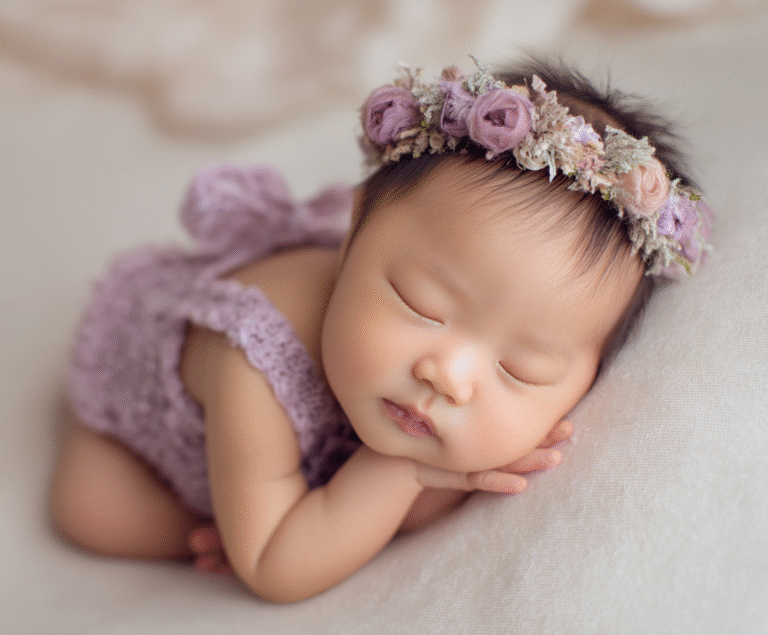Newborn photography session in Windsor Ontario